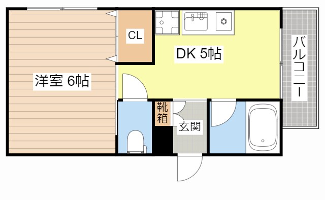 axメゾンの物件間取画像