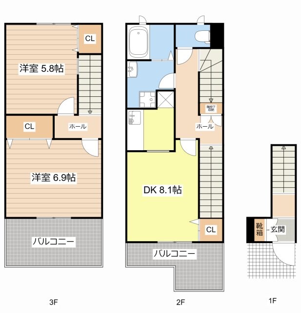 ウイニングの物件間取画像