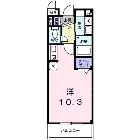 アルカンシェルの物件間取画像