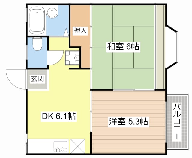 物件間取画像