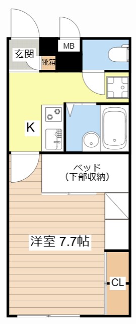 物件間取画像