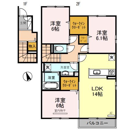 シエロ　Ⅱの物件間取画像