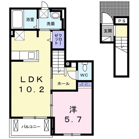 フェリシタの物件間取画像