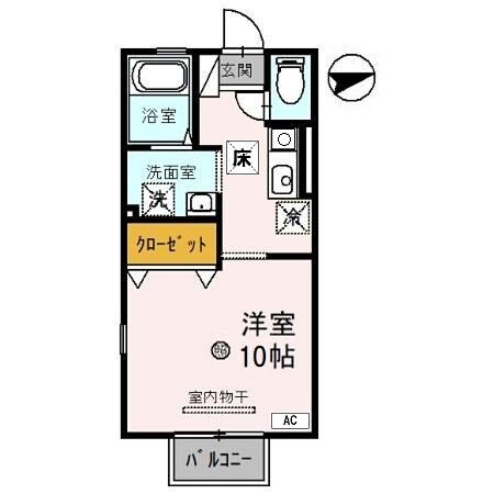 ピュアハイツの物件間取画像