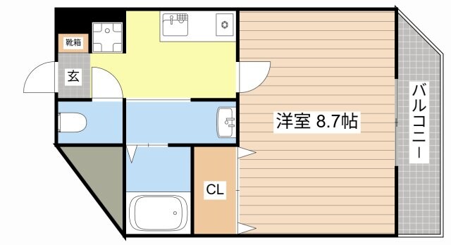 エスポワールOKDの物件間取画像