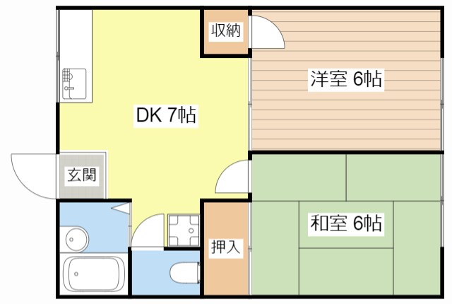 物件間取画像