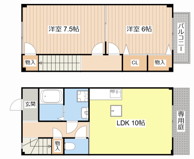 プレシードパークⅡの物件間取画像