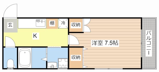 物件間取画像