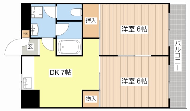 リージェントハウスBIWAの物件間取画像