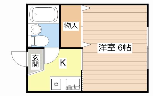 ロータス本町の物件間取画像