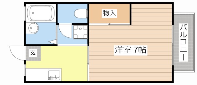 メゾン・ド・ソレイユの物件間取画像