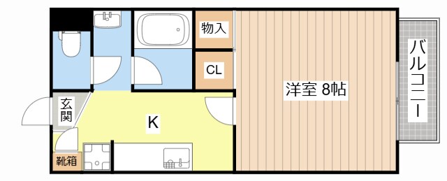 ニューリバータウン宮司の物件間取画像