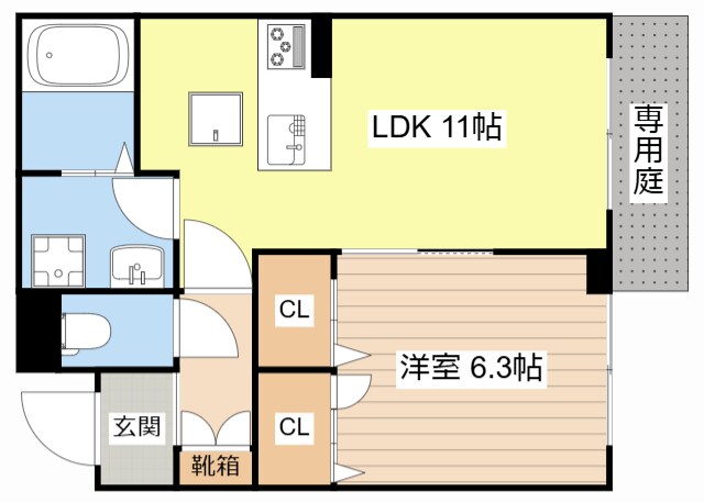 Ｇｒａｎｄ　Ｈｅａｒｔｈｓ　５の物件間取画像