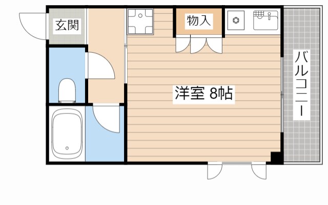 シャトーレ司の物件間取画像