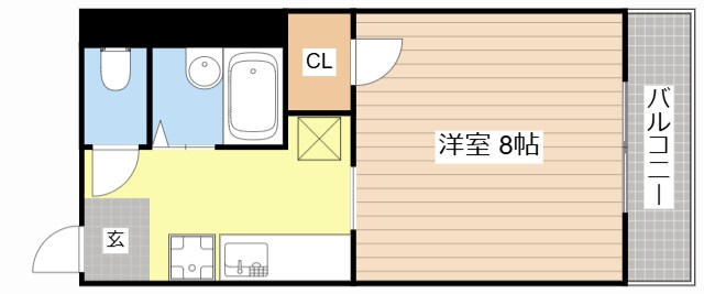 Bハイツの物件間取画像