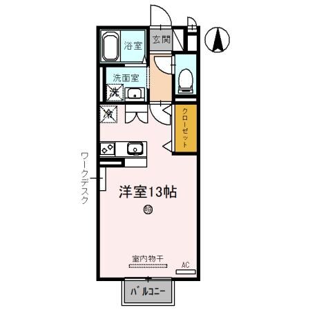 コンフォールＭの物件間取画像