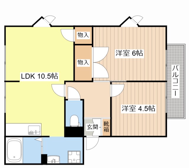 シャトレーの物件間取画像