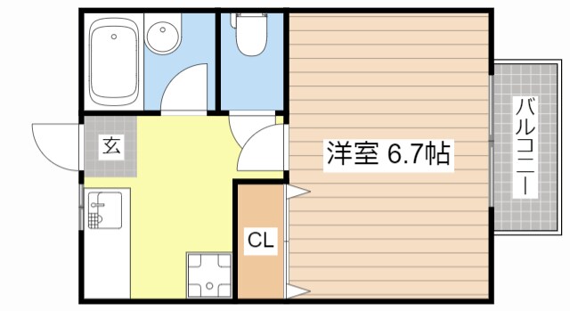 ハスアーユの物件間取画像