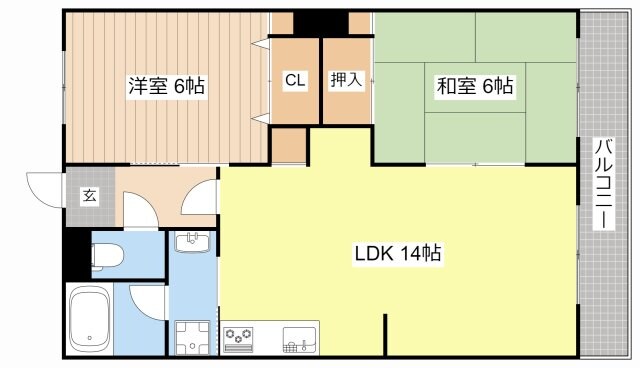 San Dwellの物件間取画像