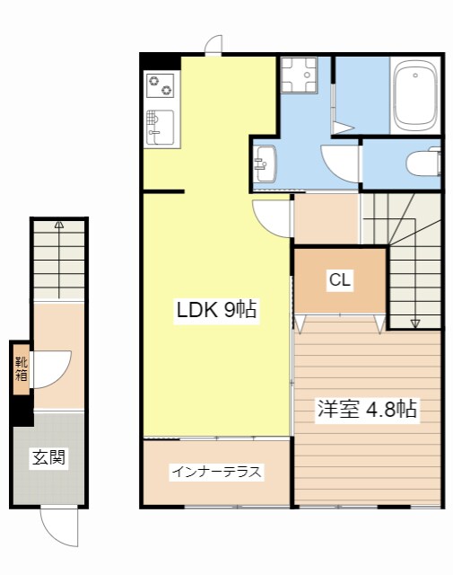 Ｅｐｉｈａｎｙ(エピファニー)の物件間取画像