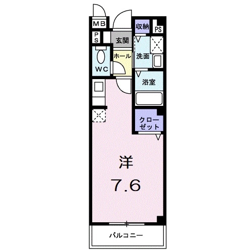 アルカイック　リュエルの物件間取画像