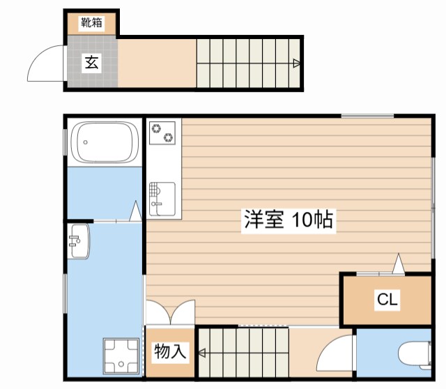 REVE NAKAYABUの物件間取画像