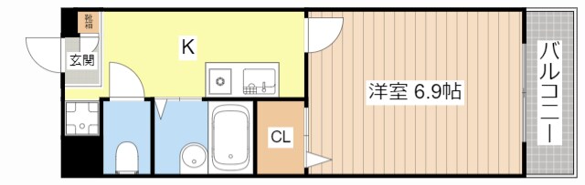 スーリールⅡ番館の物件間取画像