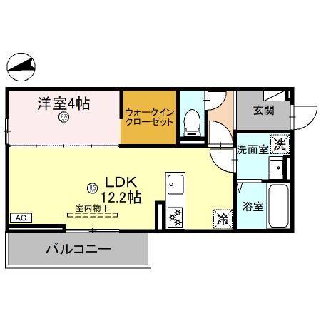 D-ROOM古沢の物件間取画像