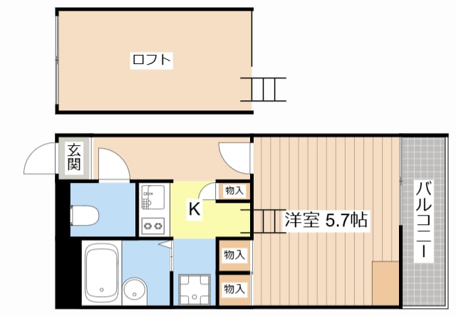 リベラル南彦根の物件間取画像