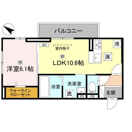 BRANSIA出町の物件間取画像