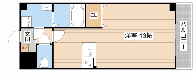 メルベールの物件間取画像