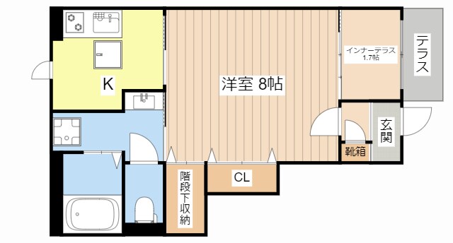 Ｅｕｐｈｏｒｉａの物件間取画像