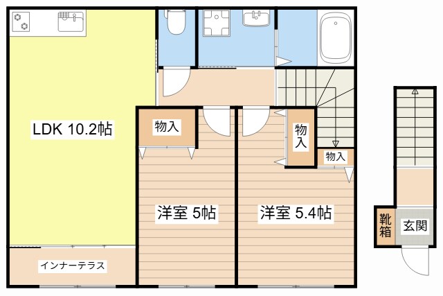 Via Luceの物件間取画像