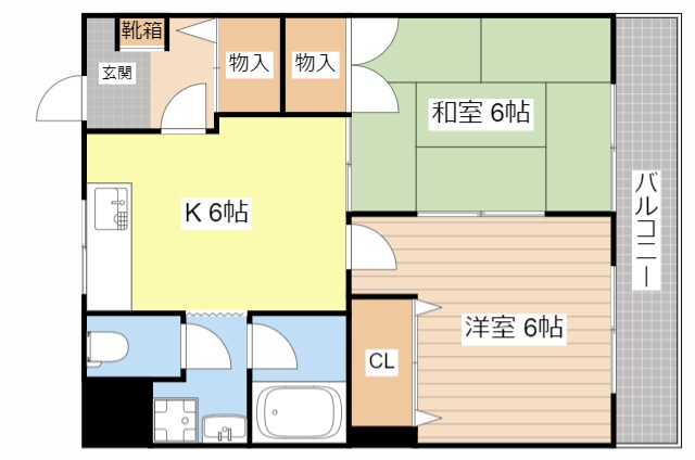 十一屋DOAの物件間取画像