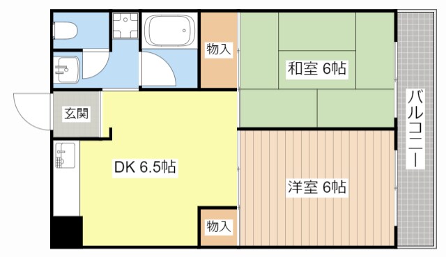 LakiaMaison野洲の物件間取画像