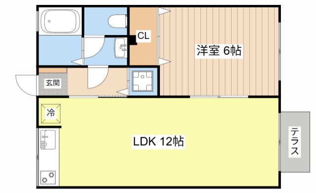 シュペリュールの物件間取画像