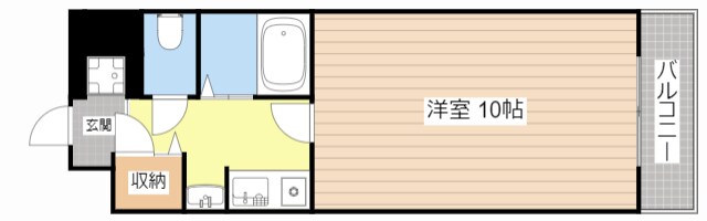 FELICE大橋の物件間取画像