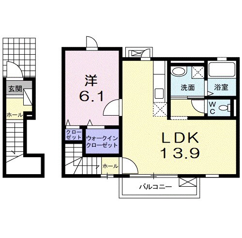 ＮＫ１７の物件間取画像