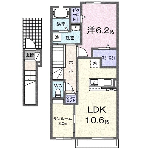 バルサの物件間取画像