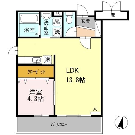 Perlaの物件間取画像