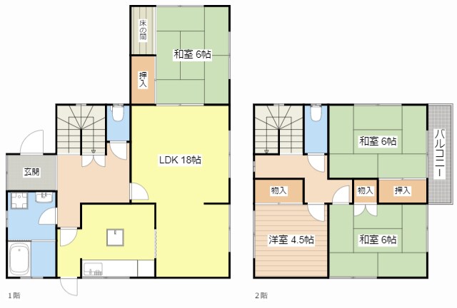 今津町松陽台２丁目O邸の物件間取画像