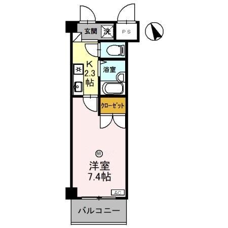 レイクヴュー堅田の物件間取画像