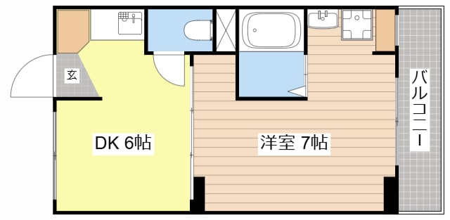 物件間取画像