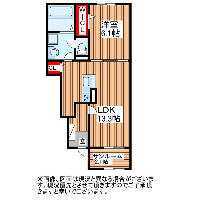 ソラリアBの物件間取画像