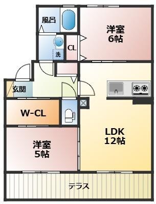 Strawberry fields 吐夢 四番館の物件間取画像