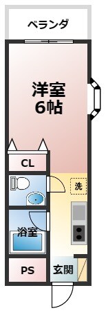 グランカーサ大牟田駅の物件間取画像