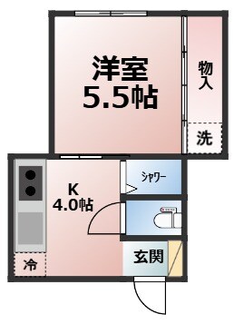 物件間取画像