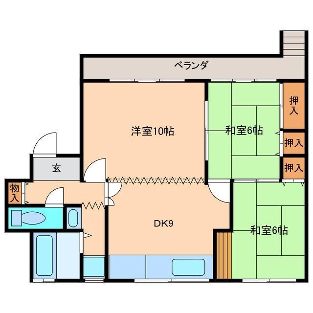 コーセ－マンションの物件間取画像