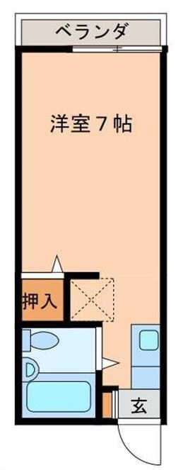 オーシャンヒルズの物件間取画像