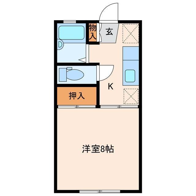 プレジール泉の物件間取画像